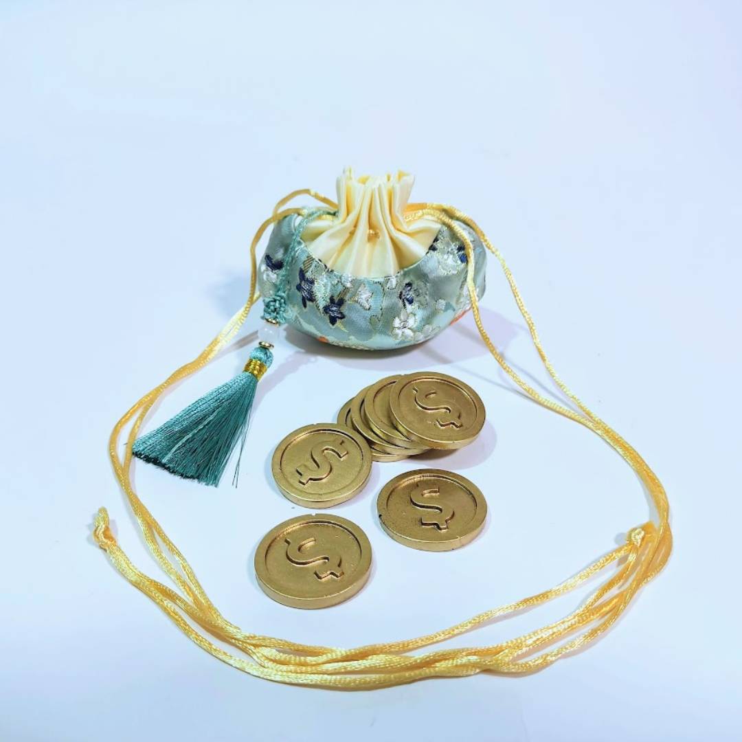 Saquito Ritual con Monedas
