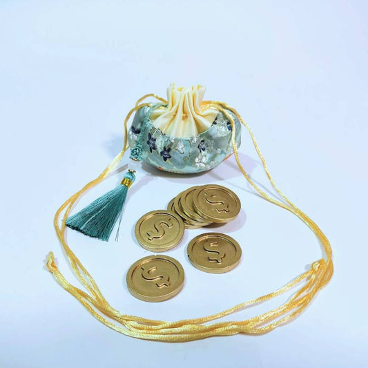 Saquito Ritual con Monedas