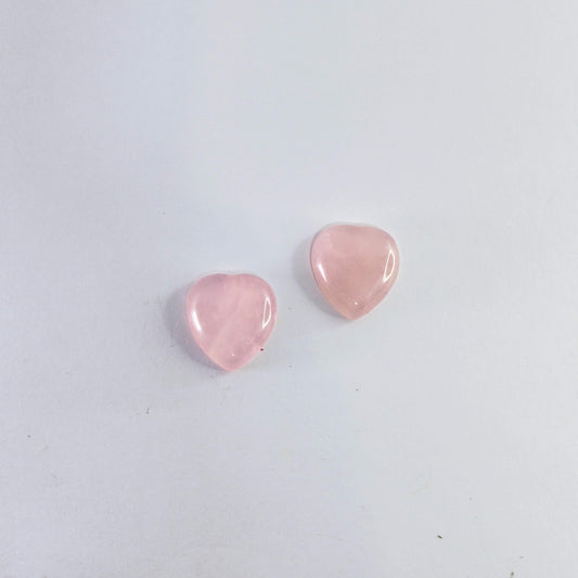 Corazones de Cuarzo Mini (Par)