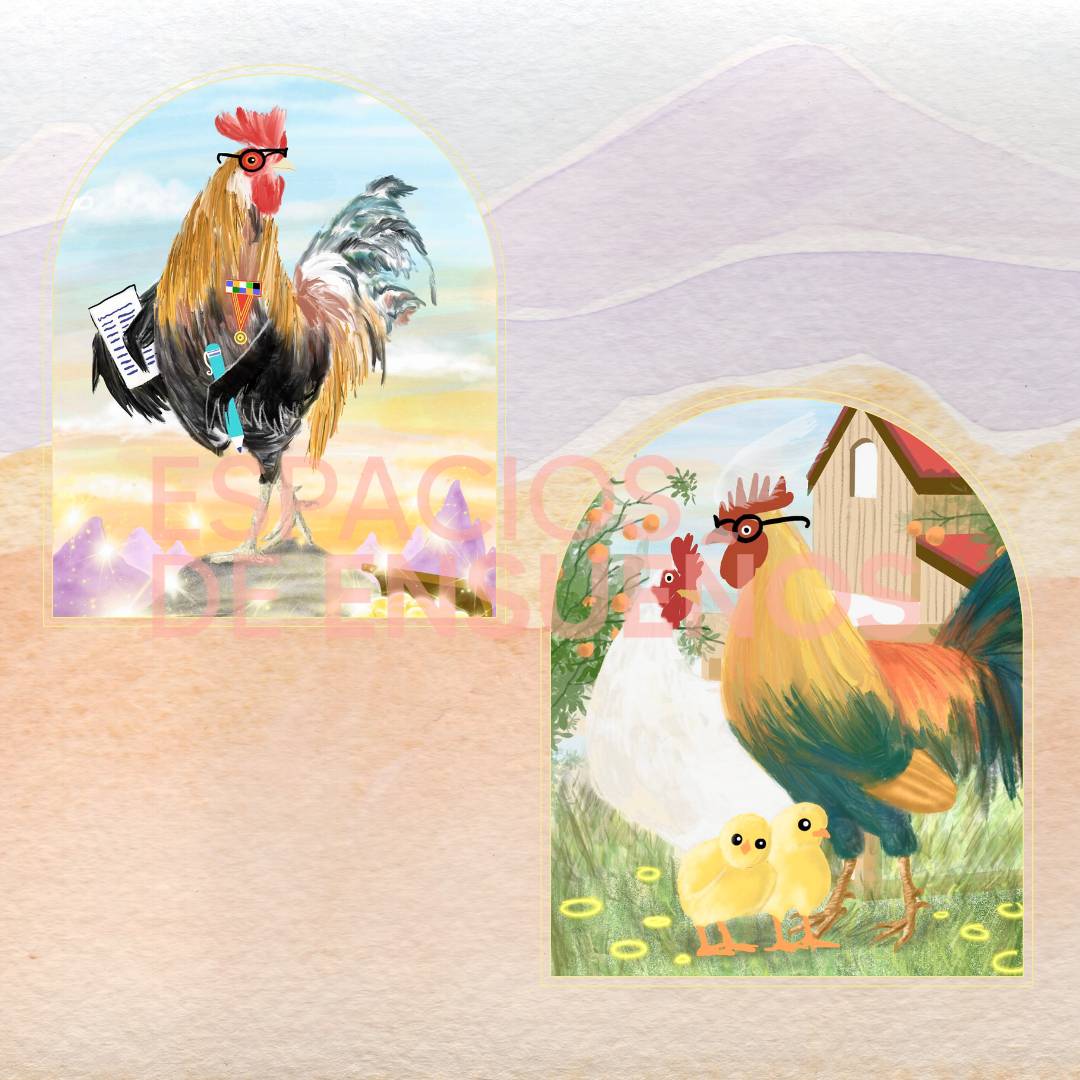 Ilustraciones del Gallo