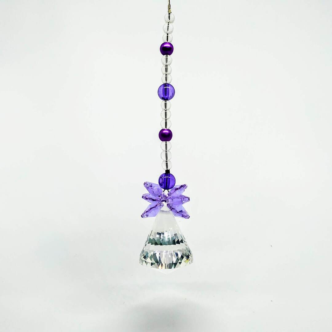 Cristales Colgantes Angeles (conico)