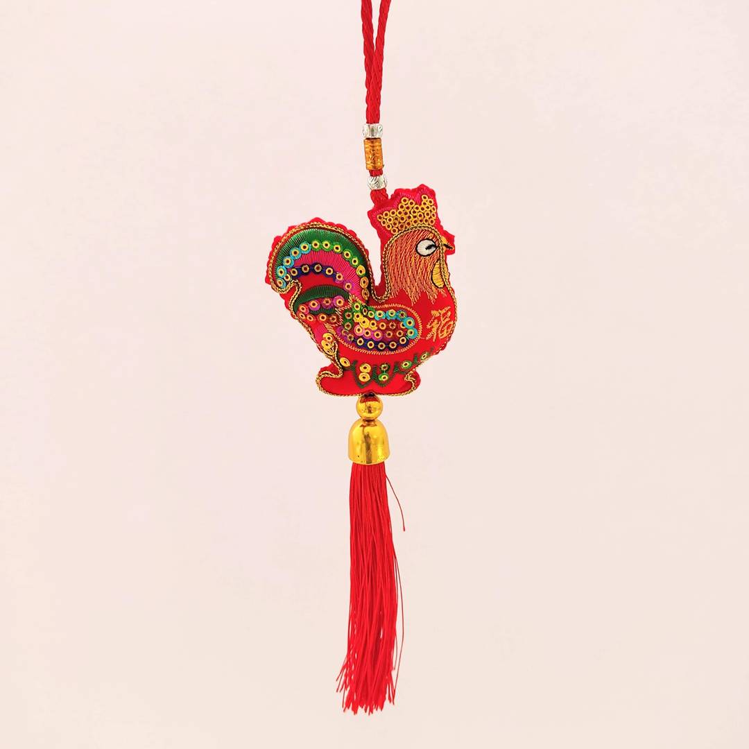 Gallo Colgante Penacho
