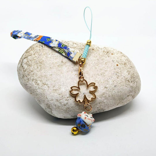 Llavero Gato de la Suerte mini