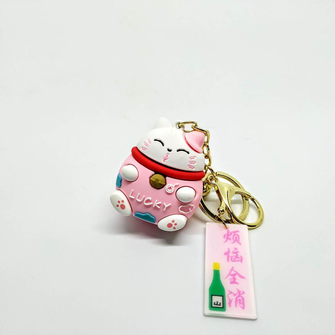 Llavero Gatos de la Suerte Talisman