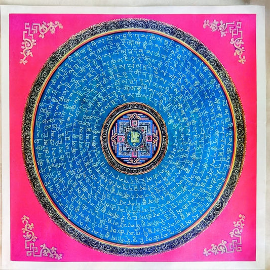 Thangka Budista Tibetato