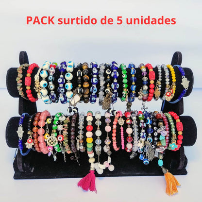 Pulseras y Colgantes Remate