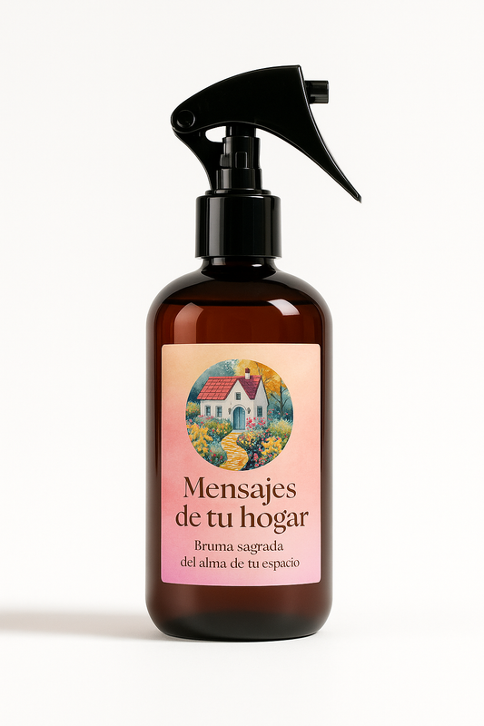 BLACK FRIDAY: MENSAJES DE TU HOGAR BRUMA SAGRADA DEL ESPÍRITU DE TU ESPACIO – Fórmula de Aromaterapia Personalizada (250 ml)