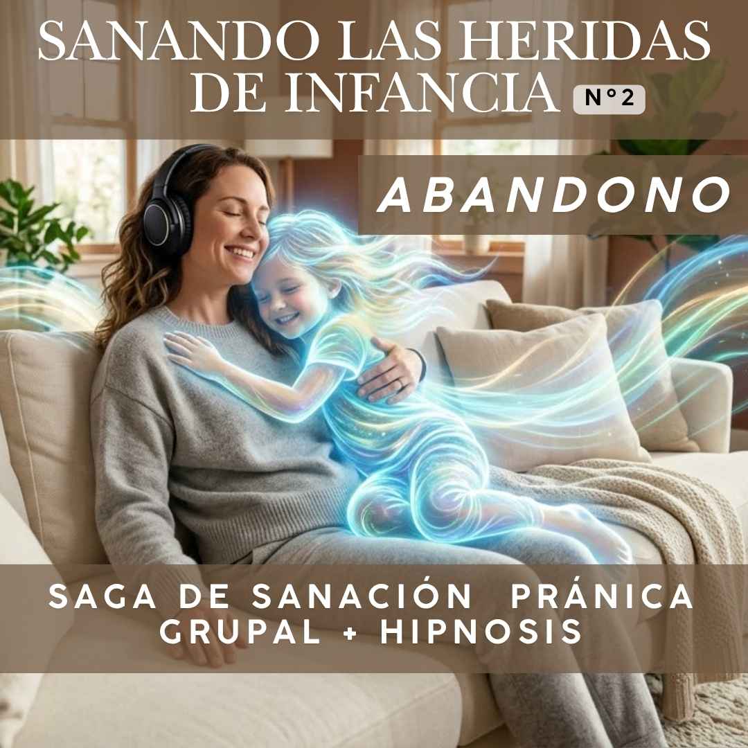 Sesión Grupal Sanando Heridas de Infancia Nº2 - Abandono: Sanación Pránica + Hipnosis