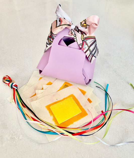 Set Ritual año nuevo 2026 cartera violeta